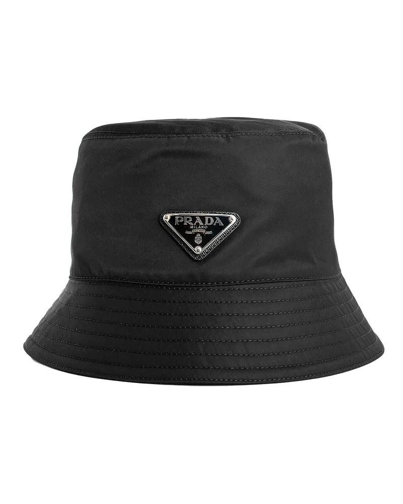 Prada Nylon Bucket Hat Black