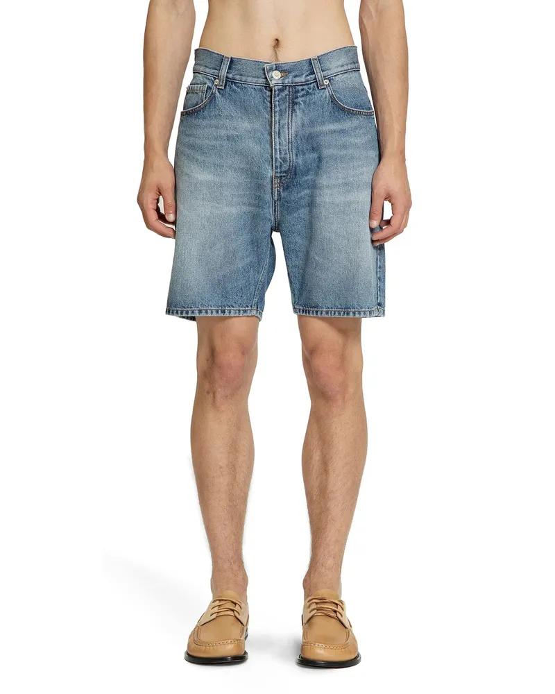 Loewe MAN BLUE SHORTS & SKIRTS Blue