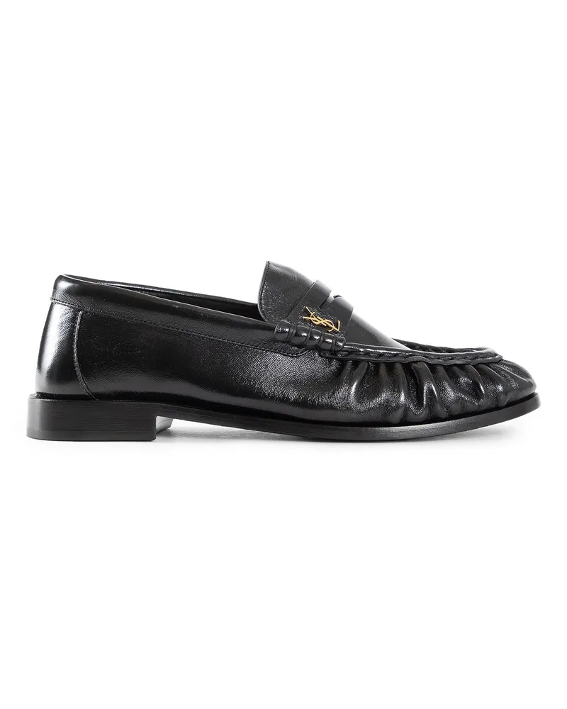 Saint Laurent Penny Loafers Black