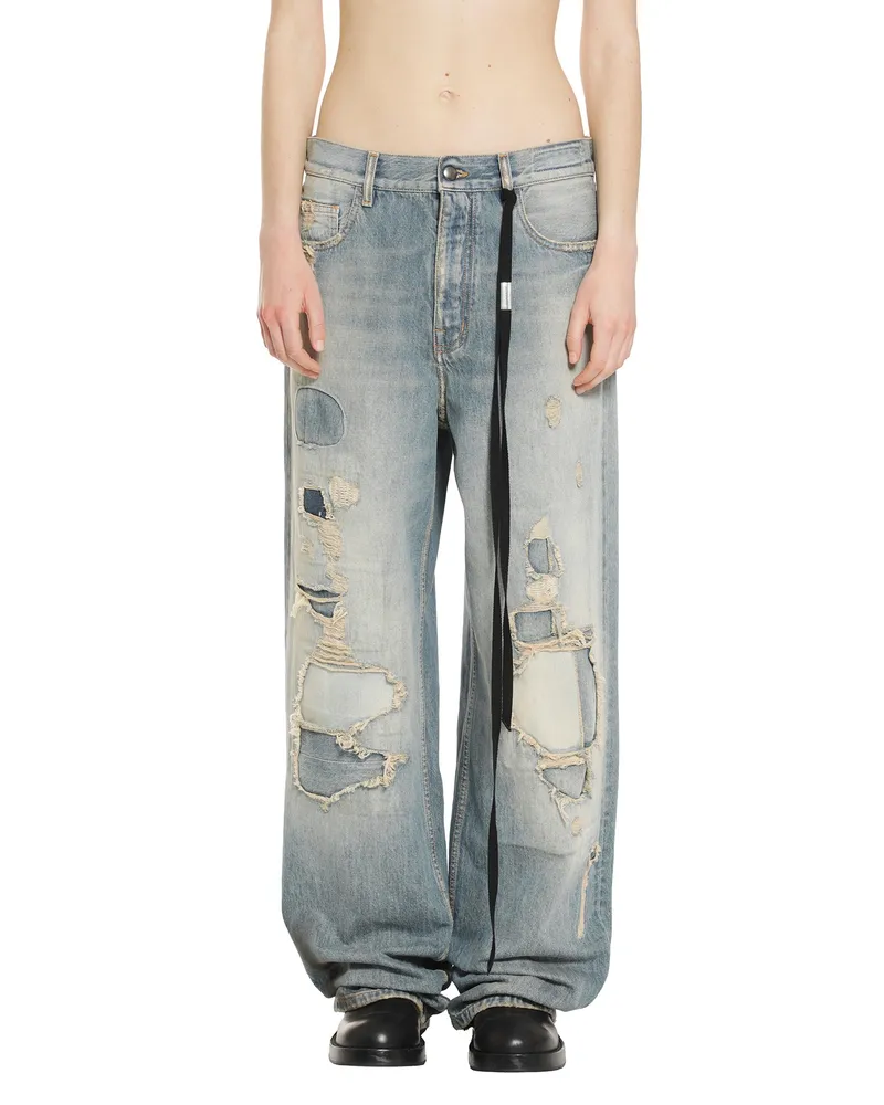 Ann Demeulemeester Jakoba 5 Pocket Jeans Blue