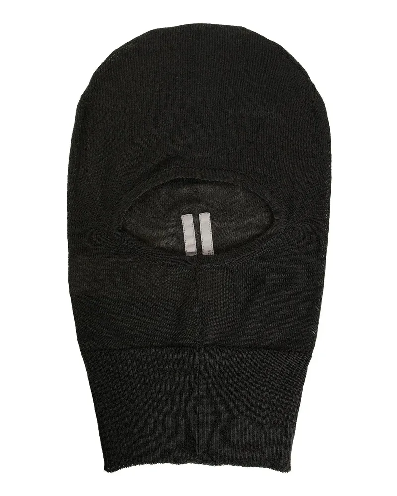 Rick Owens Teschio di Porterville in Maglia Rasato Leggera Black