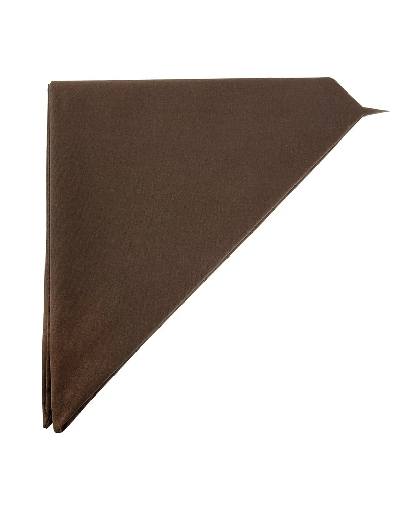 Magda Butrym Head Scarf in Cotton Brown