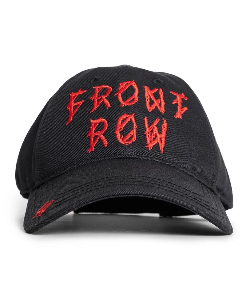 44 LABEL GROUP Front Row Cotton Gabardine Cap Black