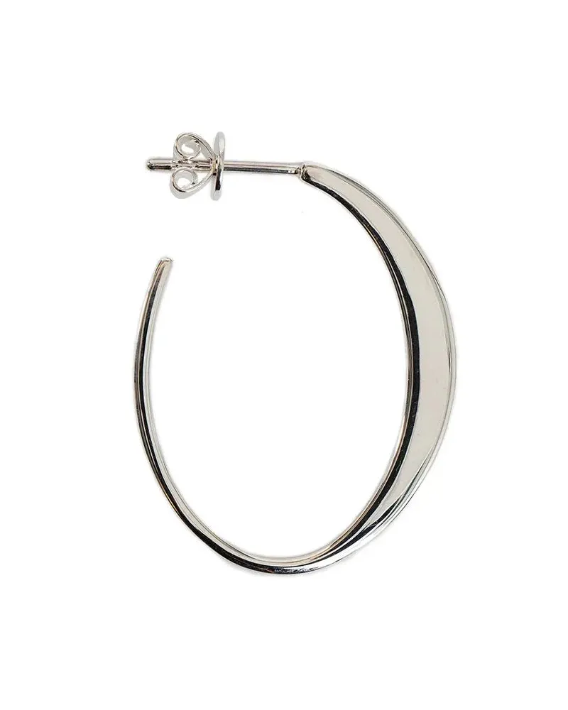 Kinraden Orecchino a cerchio piccolo Glow Silver