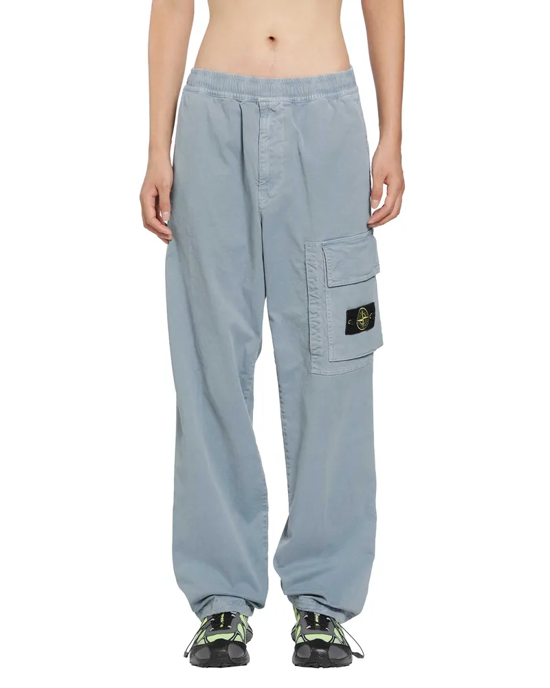 Stone Island 3100036 Loose Fit Joggers Blue