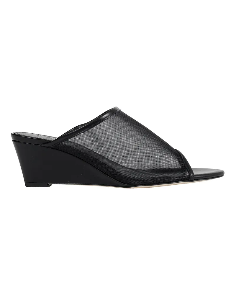 aeyde Suzanne Mesh and Nappa Mules 