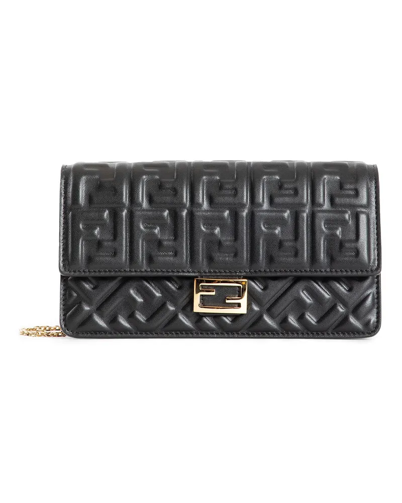 Fendi Wallet On Chain Baguette Wallet Black