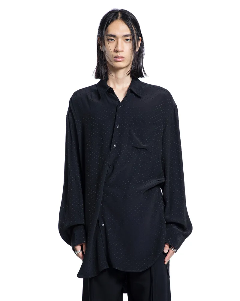 Ann Demeulemeester Mark High Comfort Shirt Black