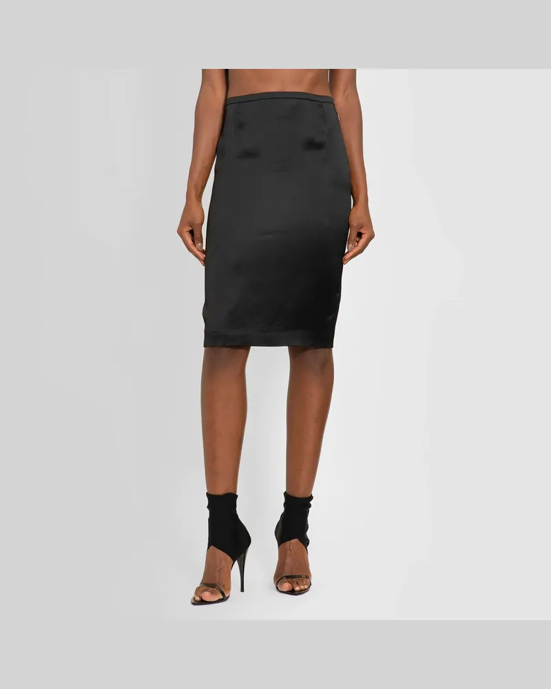 Saint Laurent WOMAN BLACK SKIRTS Black