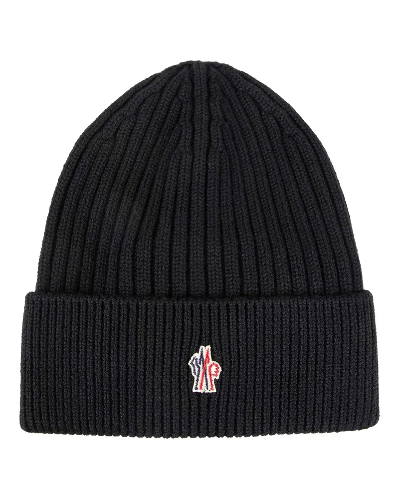 Moncler Wool Beanie Black