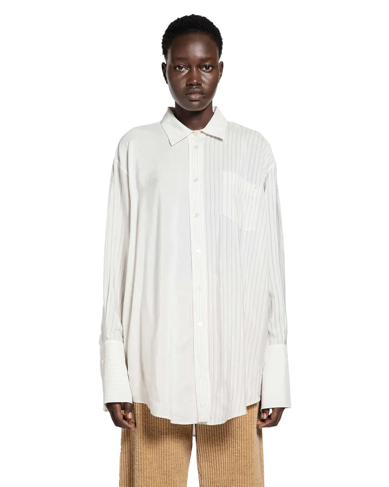 The Row Ment Shirt in Cotton Off-white