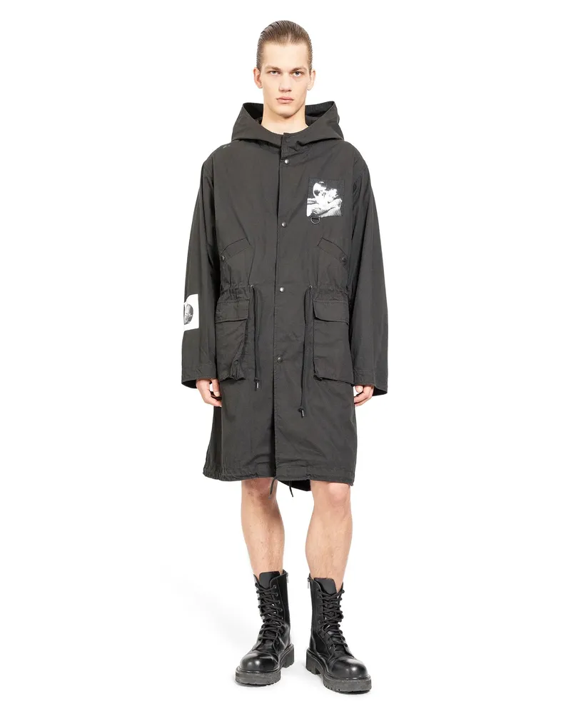 Undercover Cotton Patch Parka Black