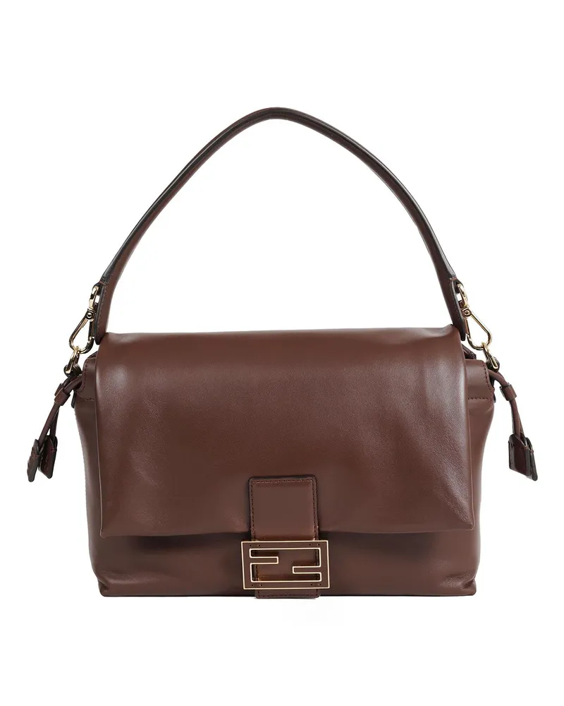 Fendi Mamma Baguette Medium Bag Brown