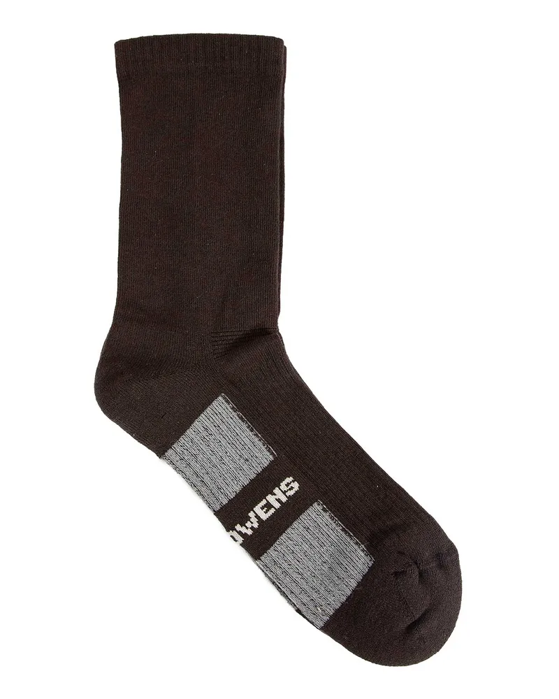 Rick Owens Temple Mid Calf Socks Black