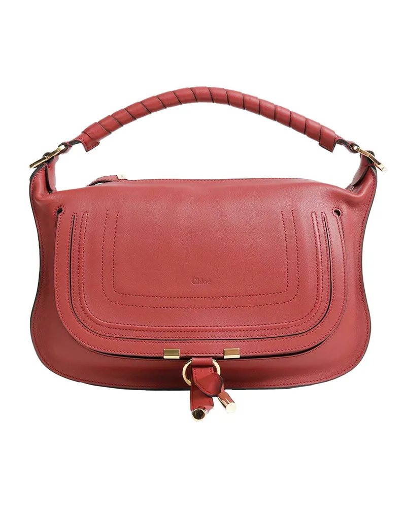 Chloé Small Marcie Shoulder Bag Red