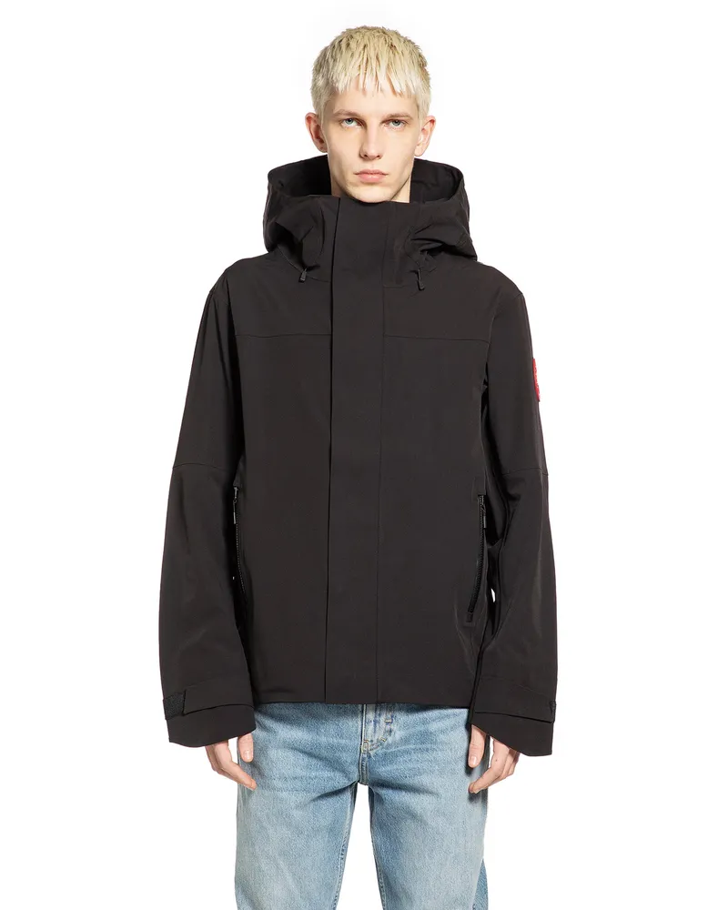 Canada Goose Ruper Rain Jacket Black