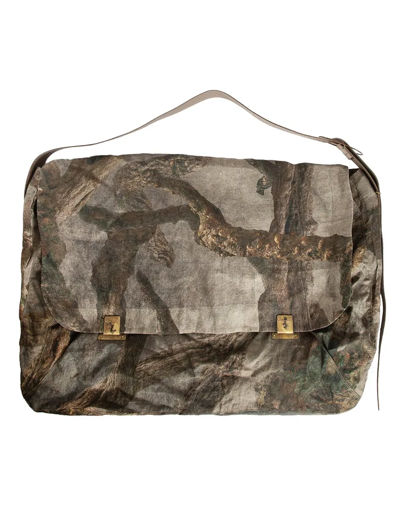 Ziggy Chen MAN GREEN CROSSBODY BAGS Green
