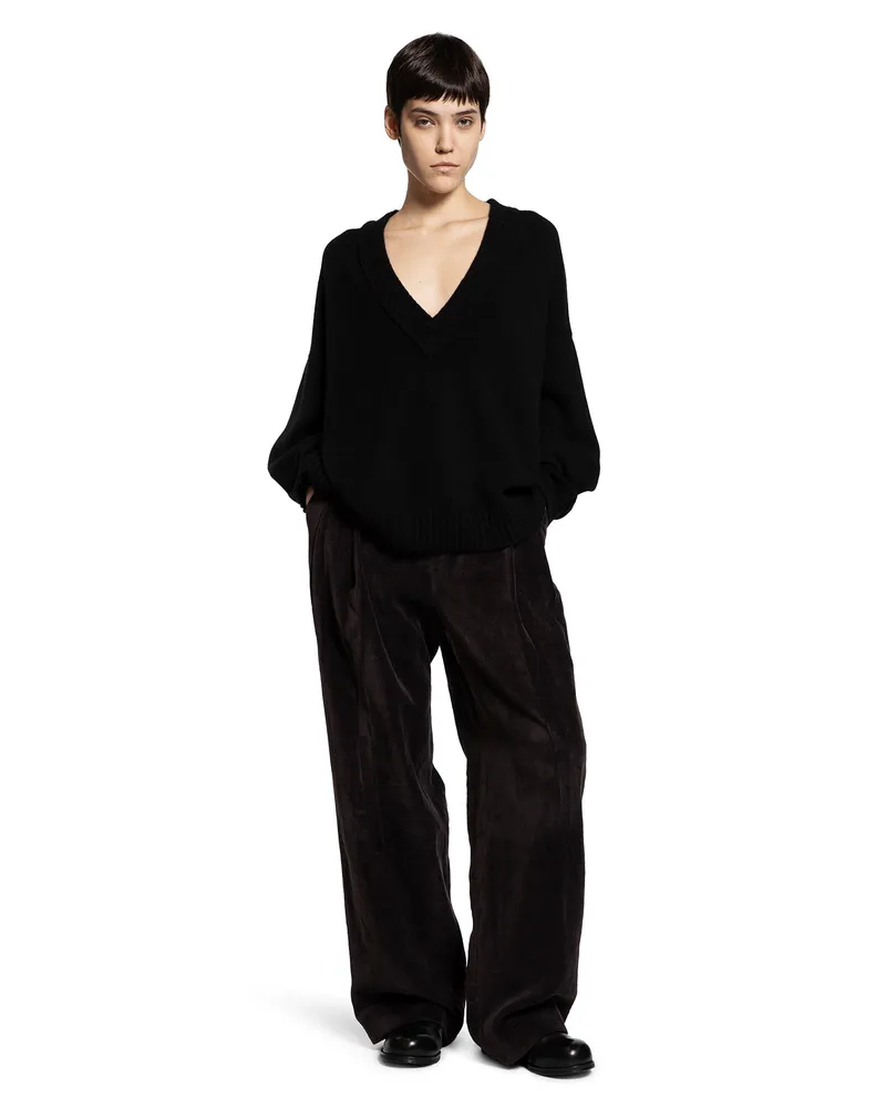 Ziggy Chen BLACK TROUSERS Black