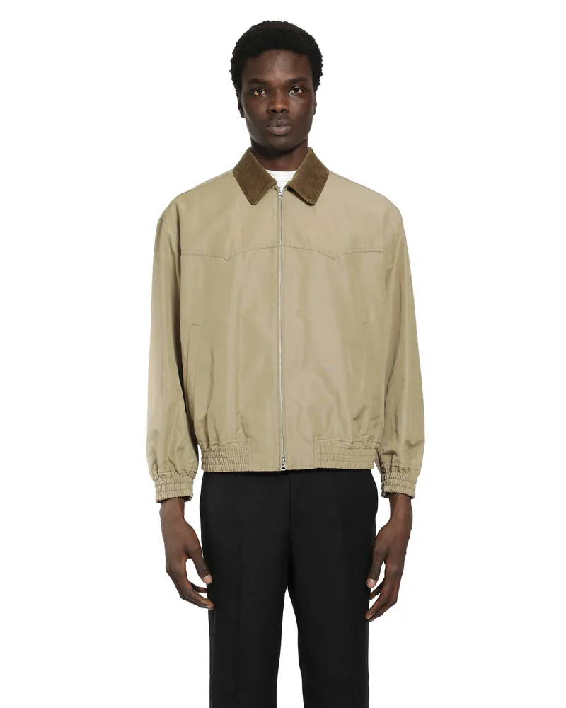 Comme des Garçons Nylon Cowboy Jacket Beige