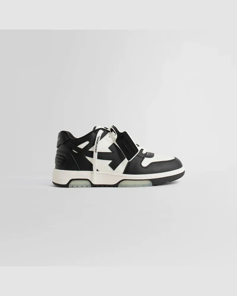 OFF-WHITE Out Of Office Sneakers Black&white