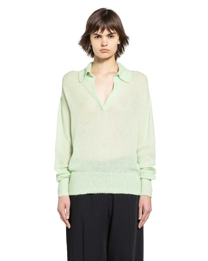 Tom Ford Oversized Knitted Sweater Green