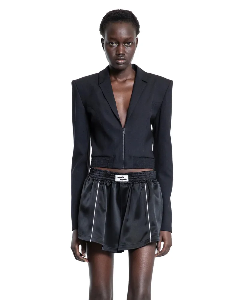 SSHEENA Brio Cropped Blazer Black