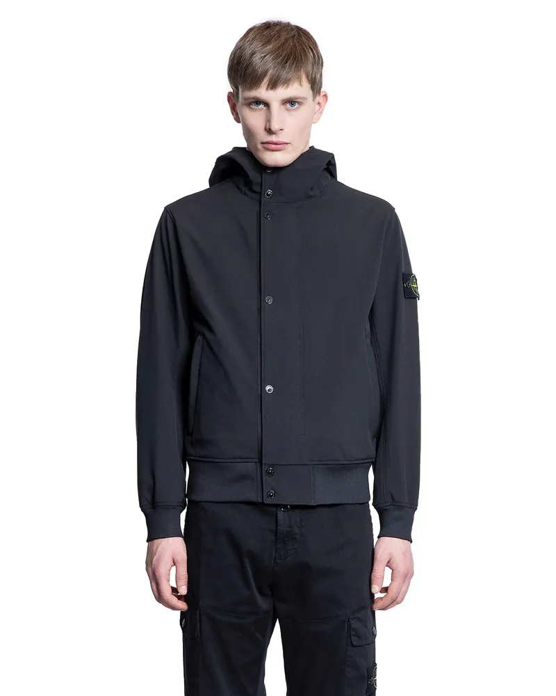 Stone Island MAN BLACK JACKETS