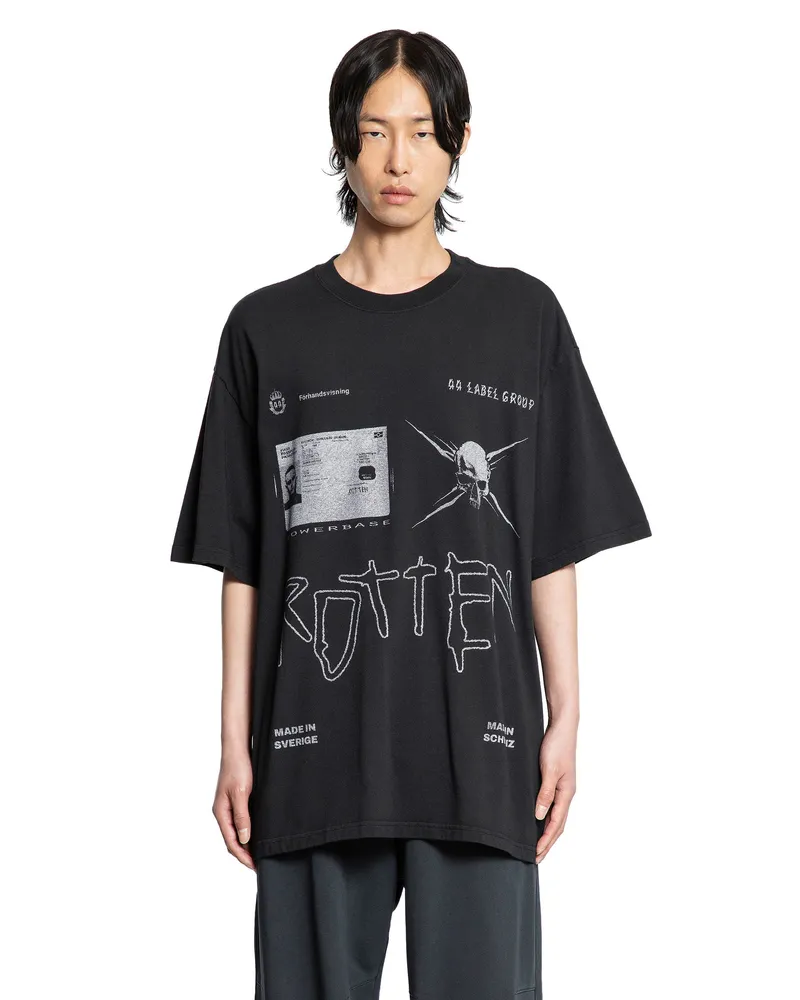 44 LABEL GROUP Commission T-Shirt Black