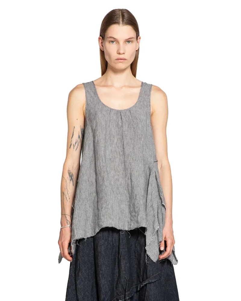 forme d'expression Top a fazzoletto Grey