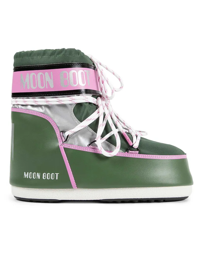 Moon Boot Icon Low Space Racing Boots Green