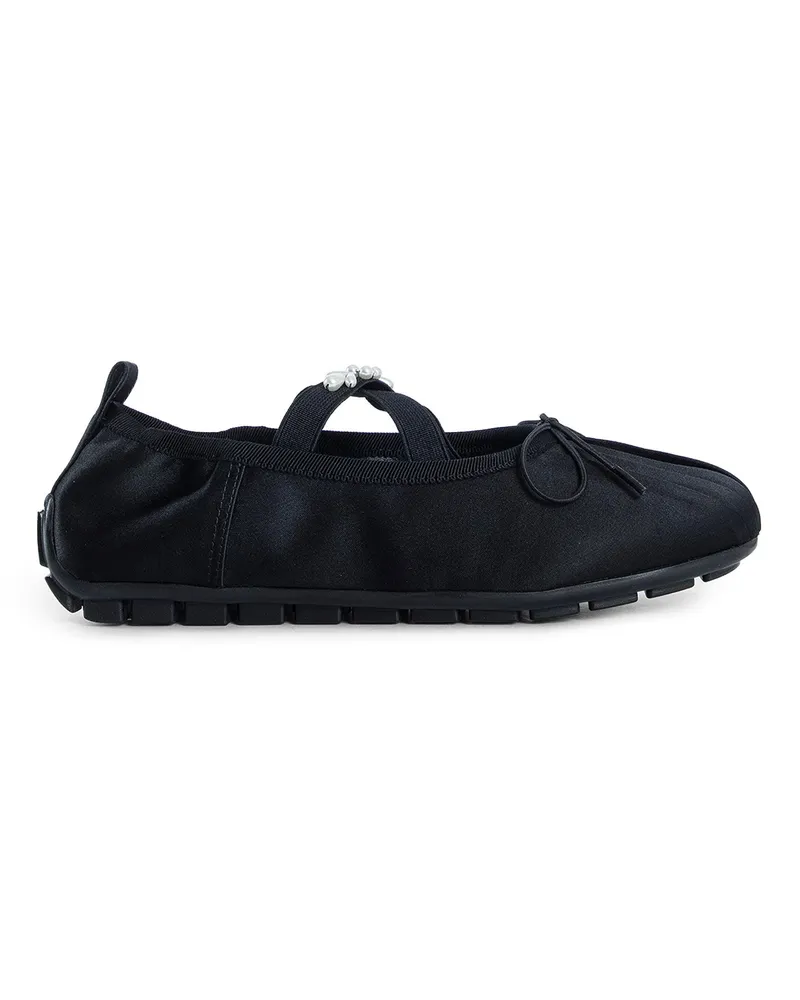 Simone Rocha Embellished Ballerina Grip Black