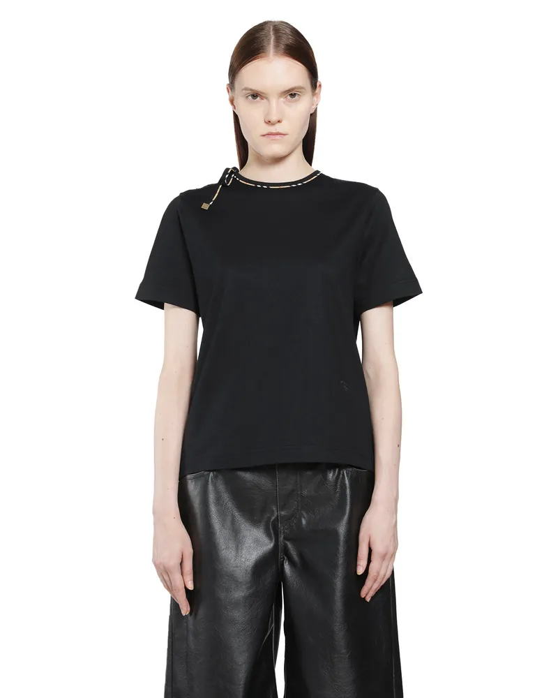 Burberry Frankie Bow Top Black
