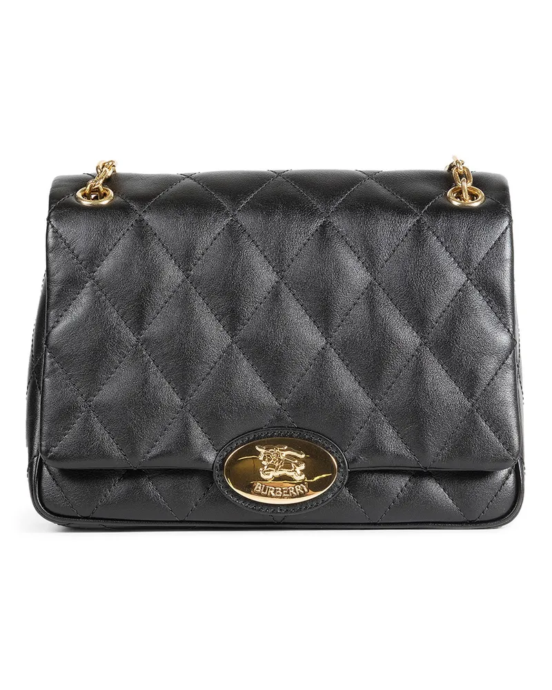 Burberry WOMAN BLACK SHOULDER BAGS Black