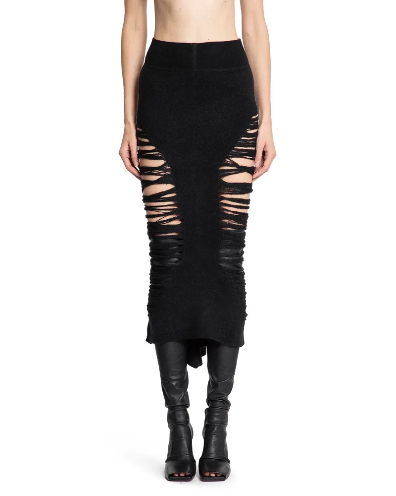 Rick Owens Concordians Dauphine Skirt Black