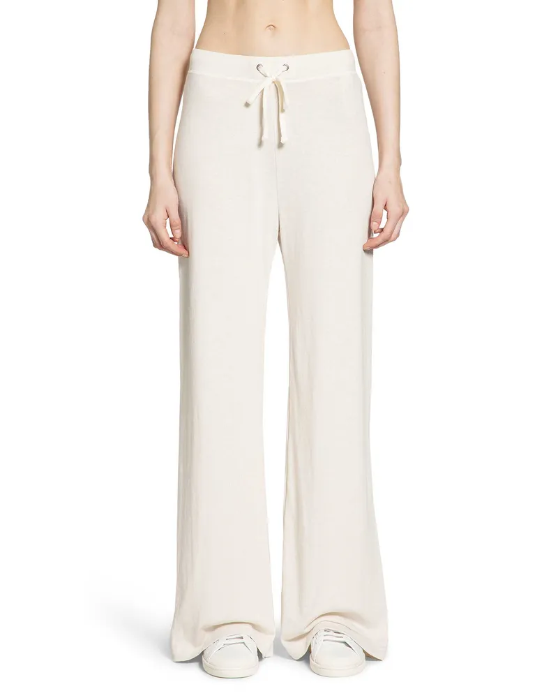James Perse Wide Leg Sweatpants Off-white