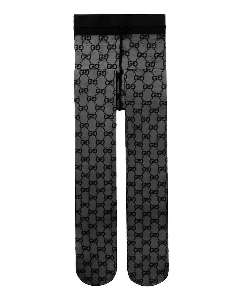 Gucci GG Stretch Nylon Tights Black