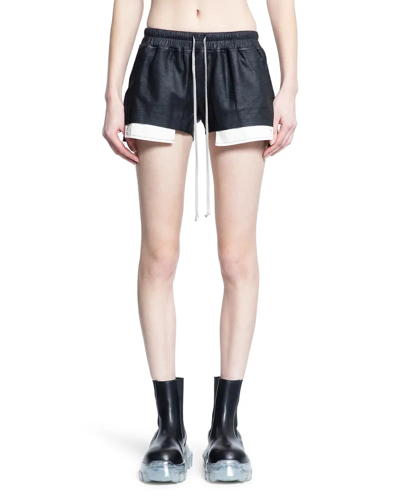 Rick Owens Nebbia di Hollywood Shors Black