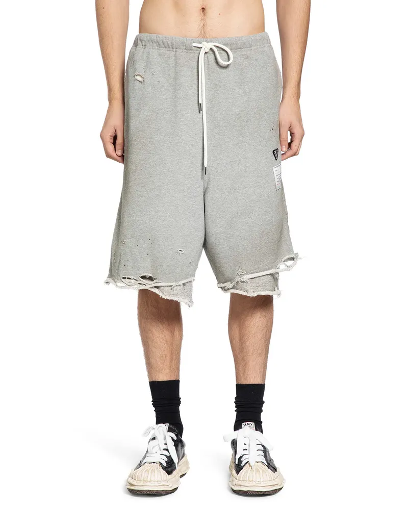 MIHARAYASUHIRO Layered Shorts Grey