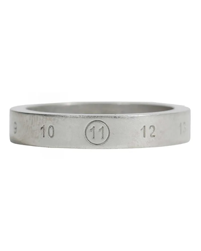 Maison Margiela Numeric Ring 4 mm Silver