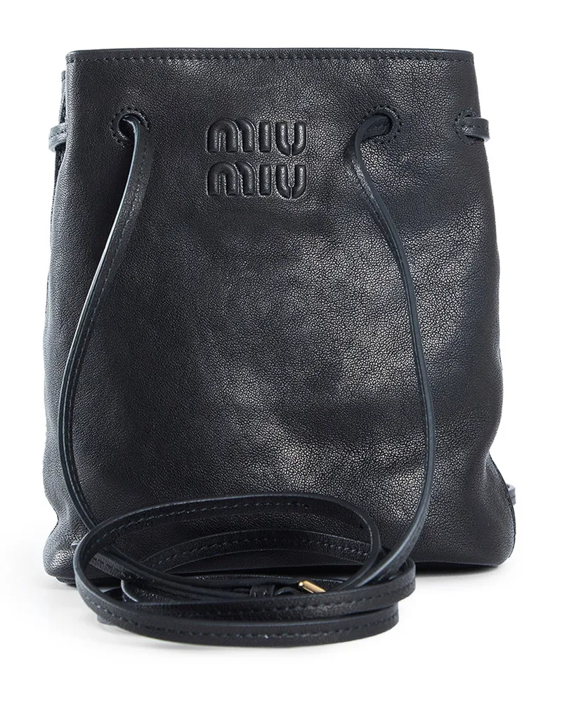 Miu Miu WOMAN BLACK MINI BAGS Black