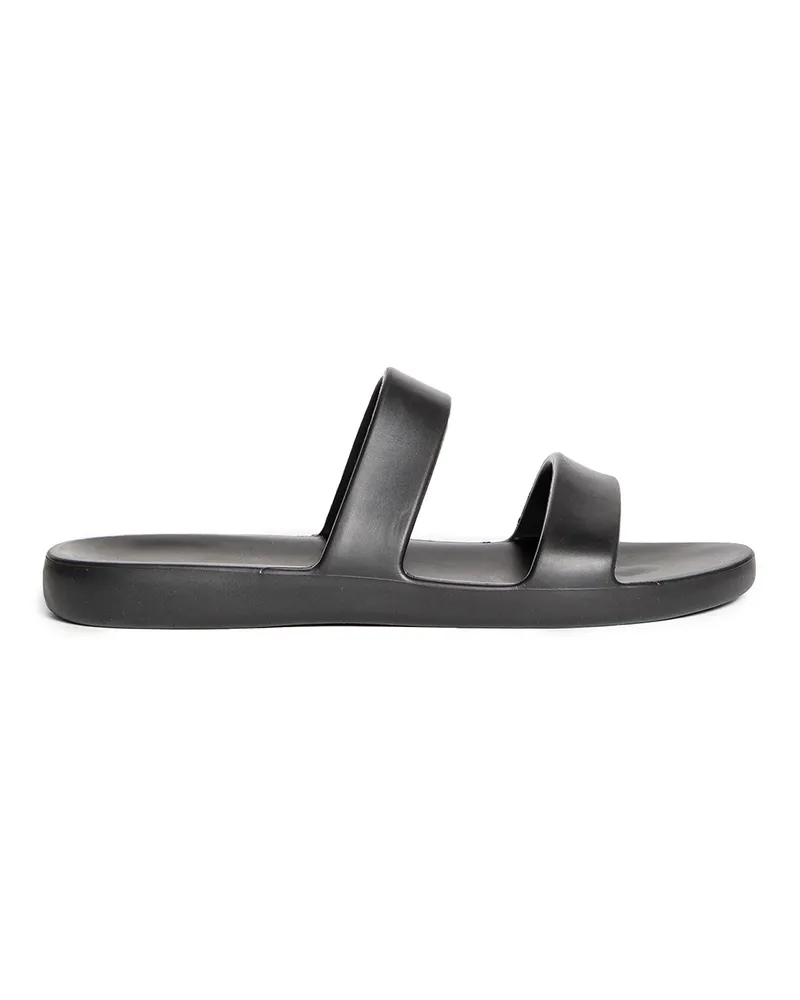 The Row Foam Sandals Black