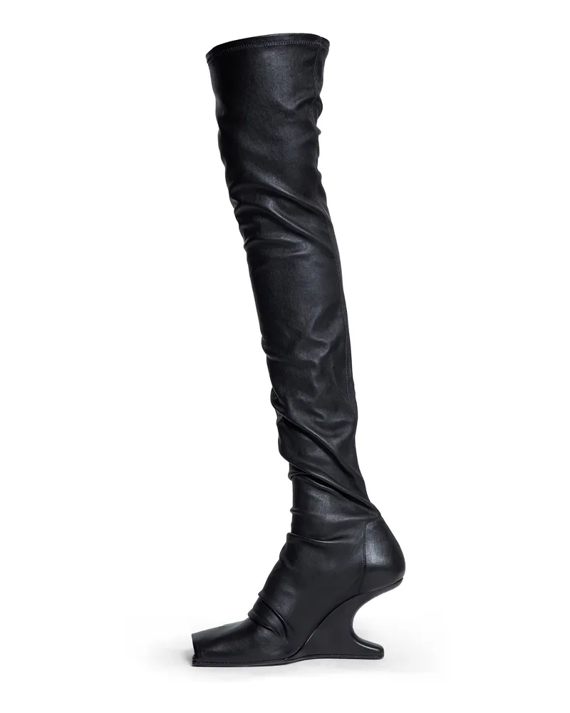 Rick Owens Concordians Thigh-High Cantilever 8 Black