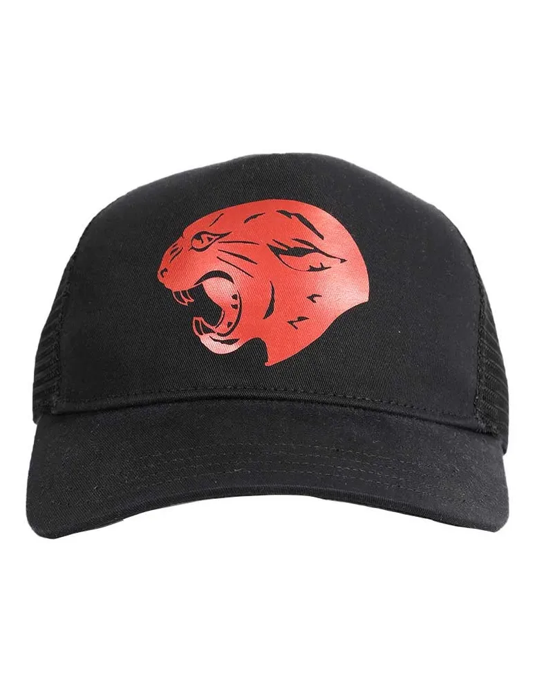 Valentino Garavani Panther Trucker Hat Black