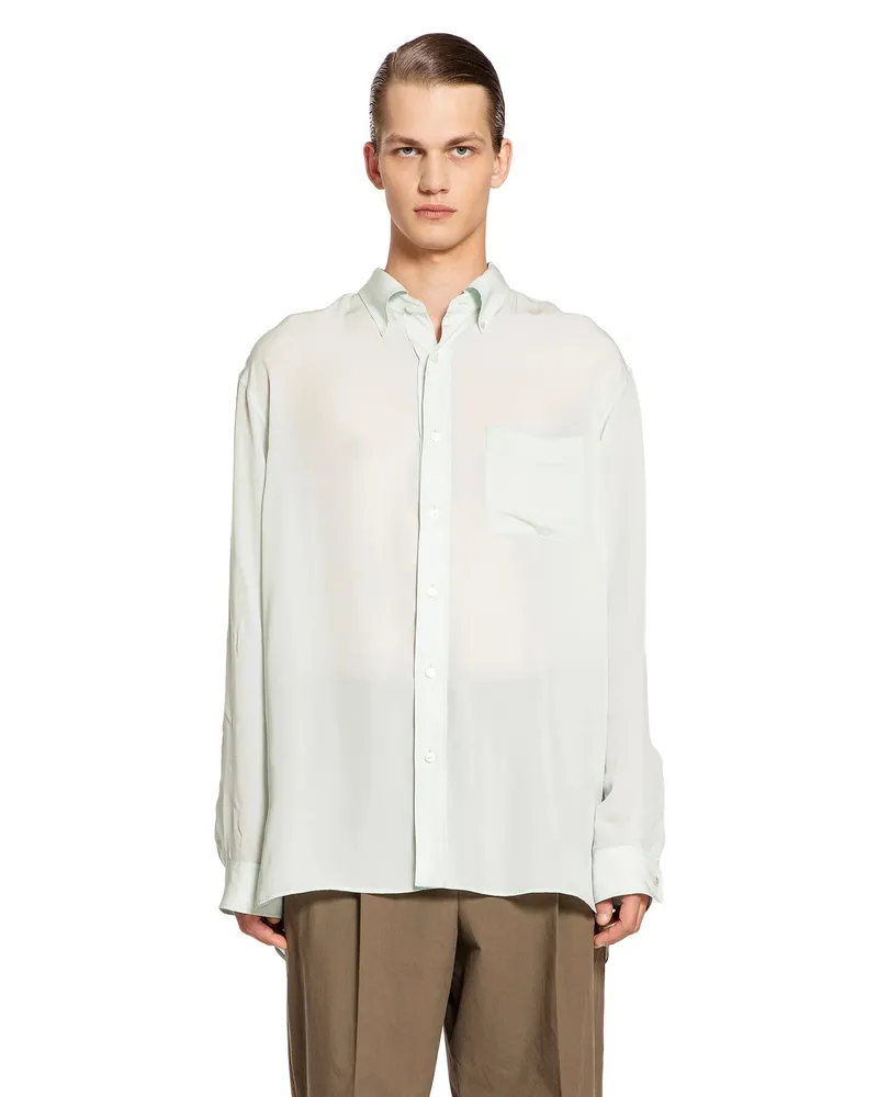 The Row Bresson Shirt Green