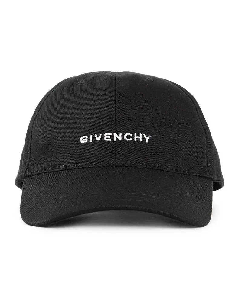 Givenchy Curved Logo Cap Black