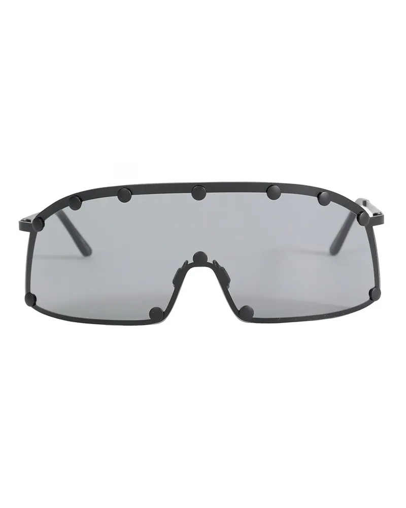 Rick Owens Shielding Sunglasses Black