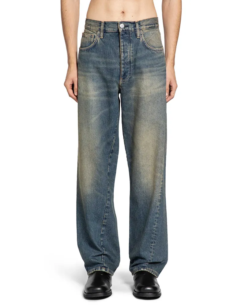 Sunflower Wide Twist Jeans Blue