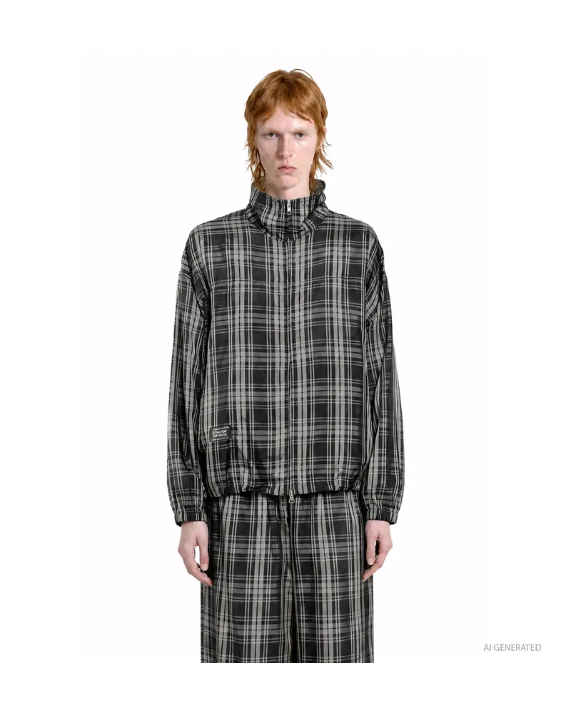 Song For The Mute Hooded Track Jacket Black