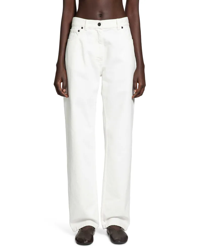 The Row Burty Jeans White