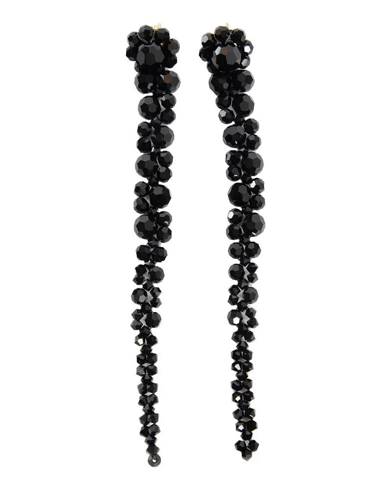 Simone Rocha Drip Earrings Black